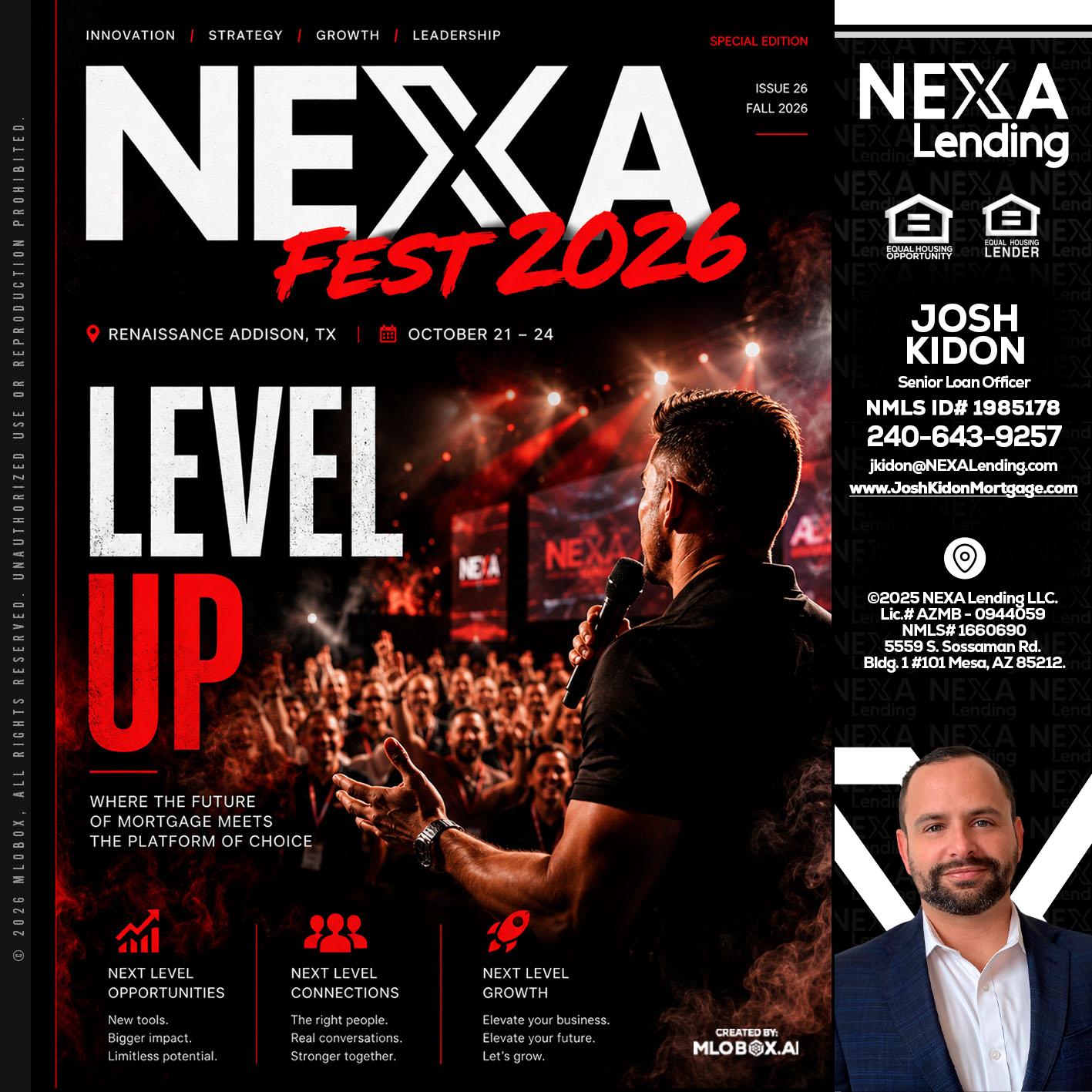 NEXA FEST 2026 - Joshua Kidon -Senior Loan Officer