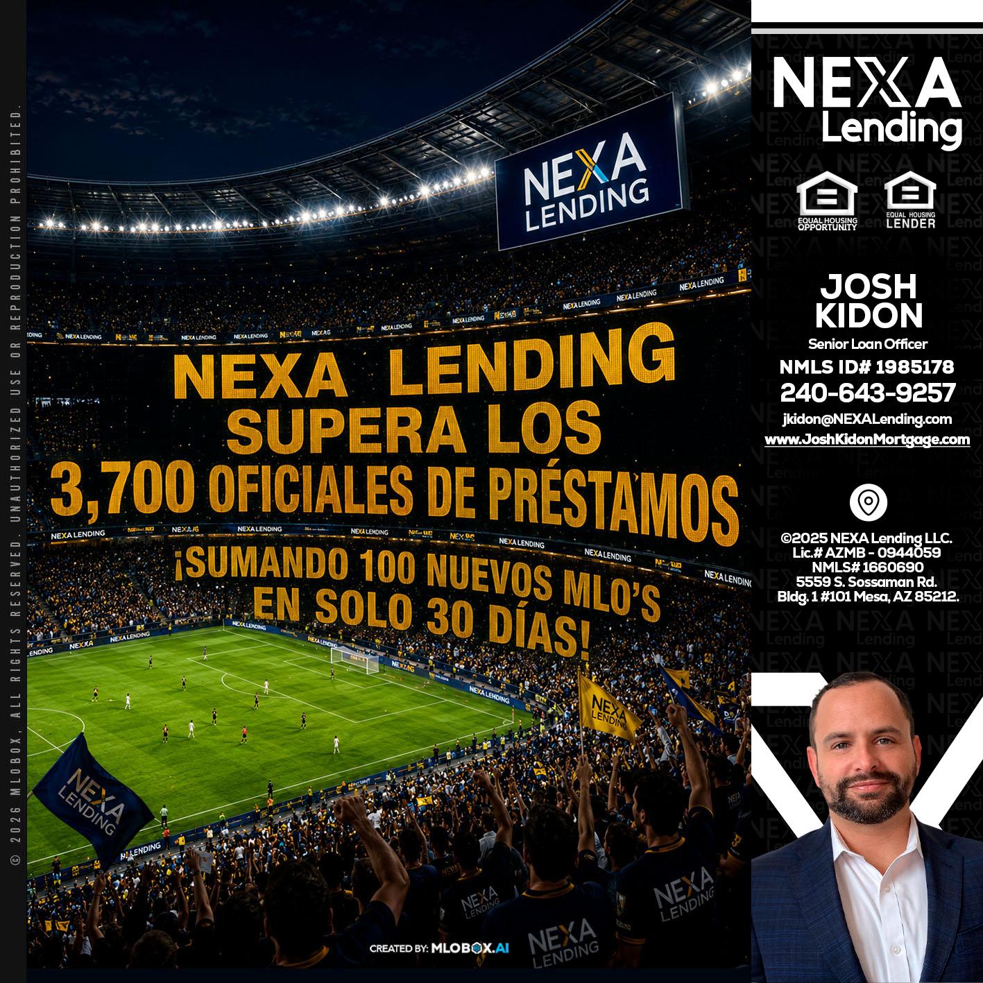 NEXA SUPERA - Joshua Kidon -Senior Loan Officer